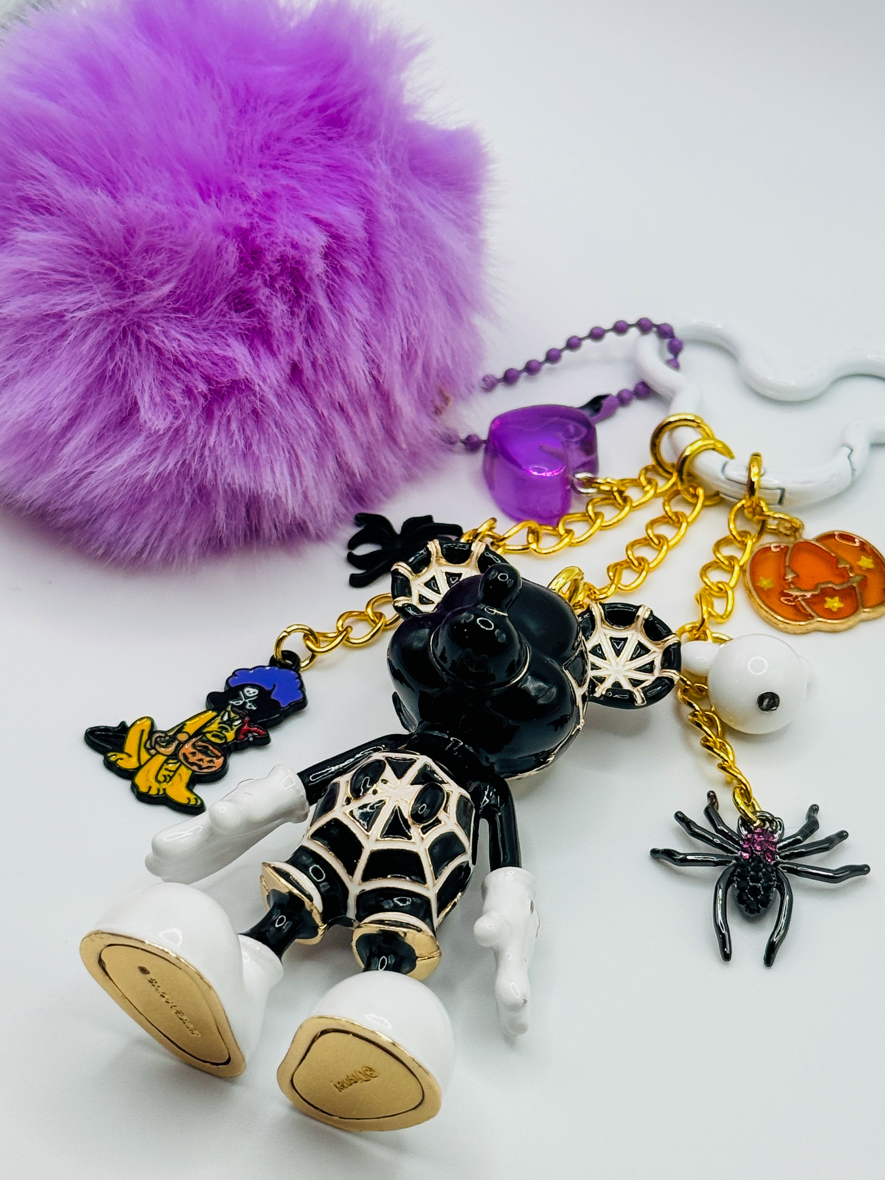 Bauble Bar Disney Halloween Bag Charms - Mickey Mouse Spiders