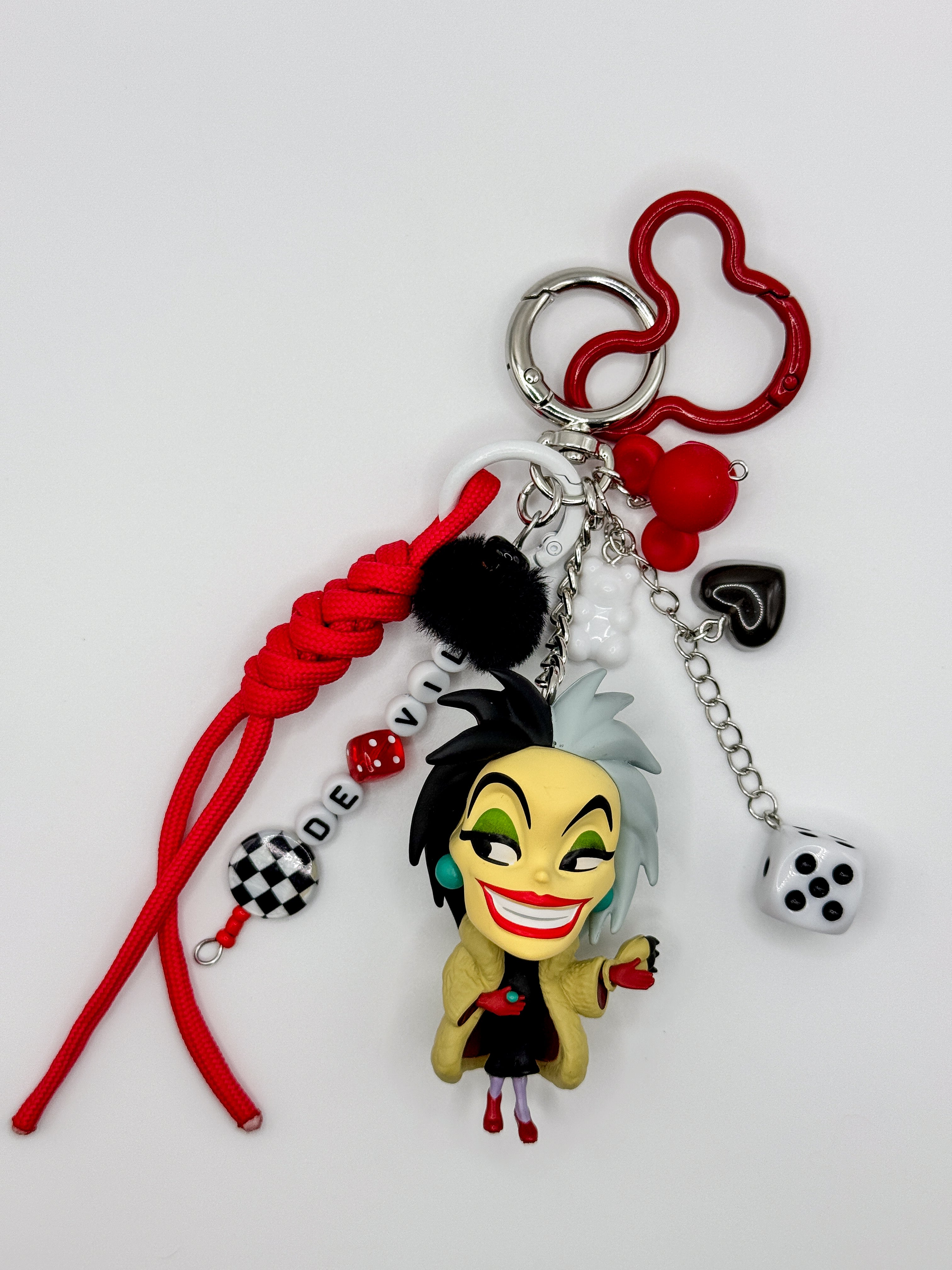 Disney Villains Bag Charms - Cruella de Vil