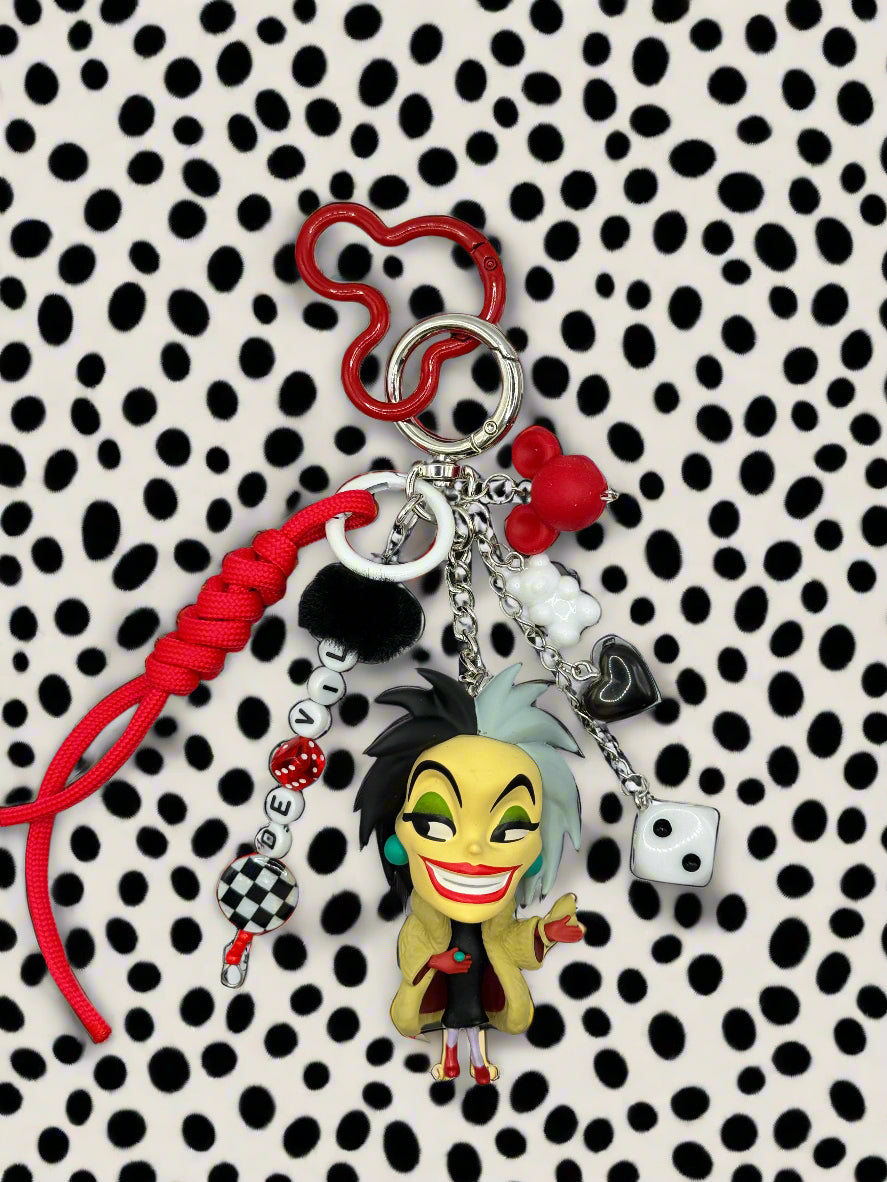 Disney Villains Bag Charms - Cruella de Vil