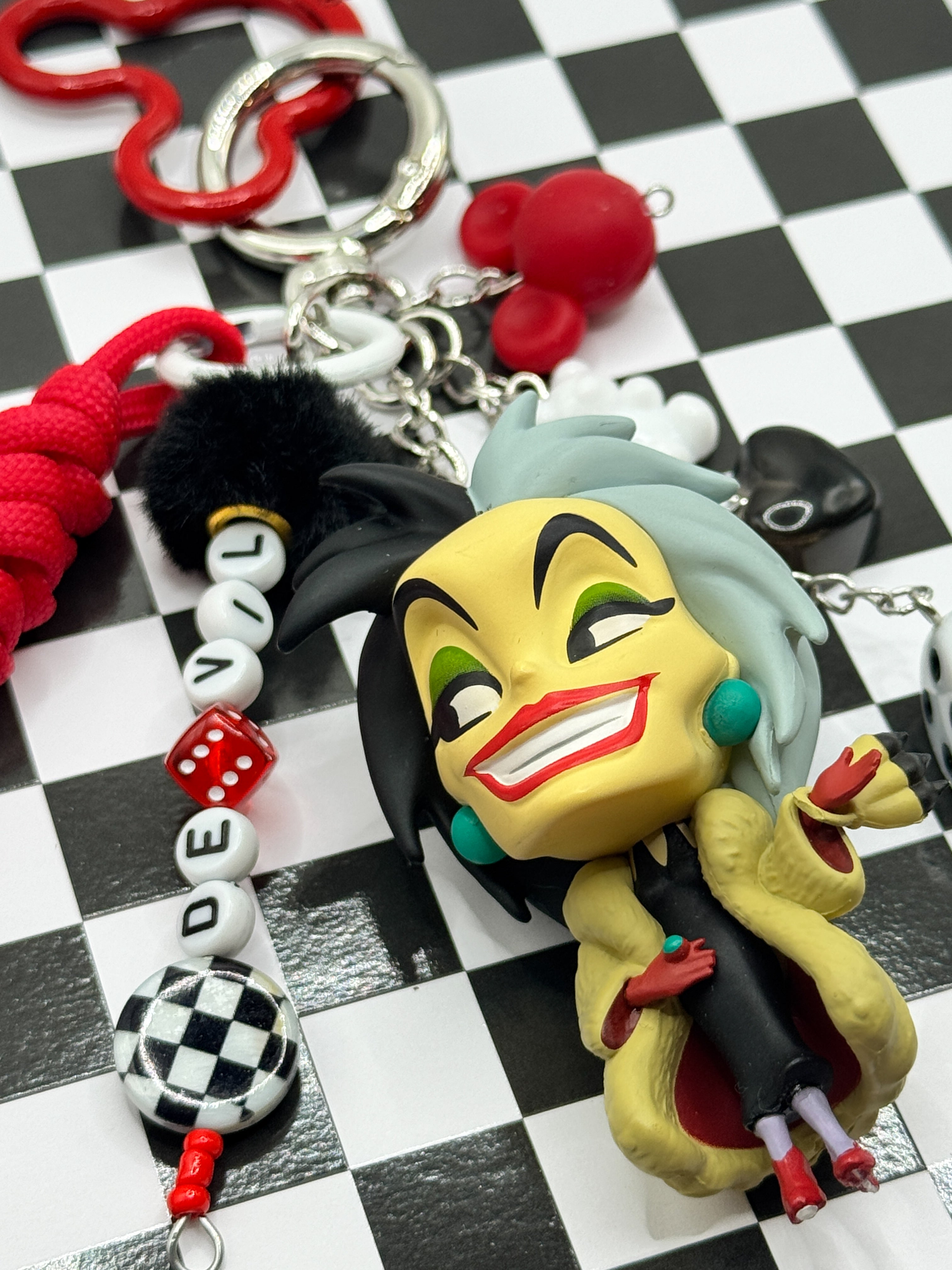 Disney Villains Bag Charms - Cruella de Vil