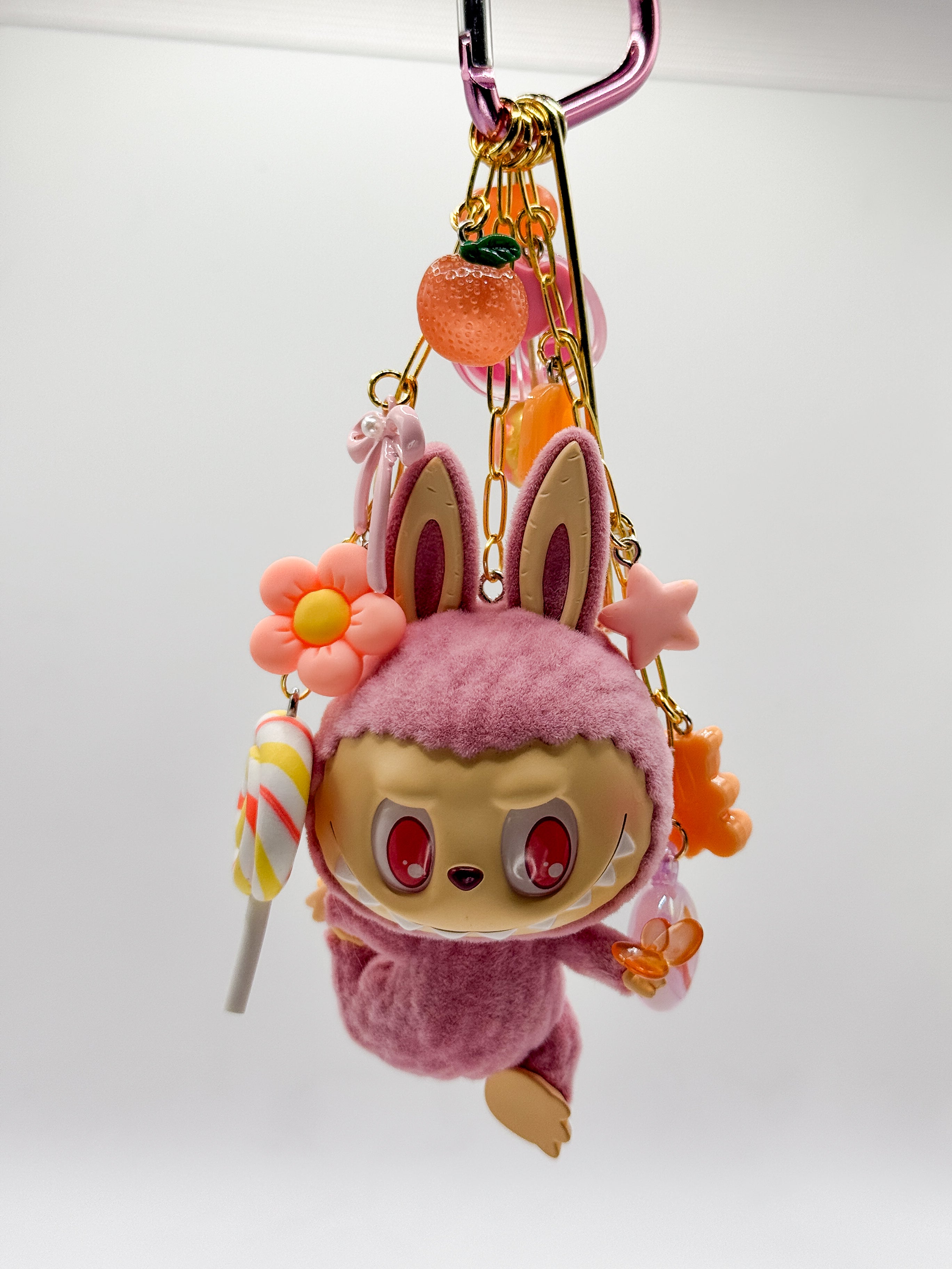 Labubu Lazy Yoga Bag Charms - Confident