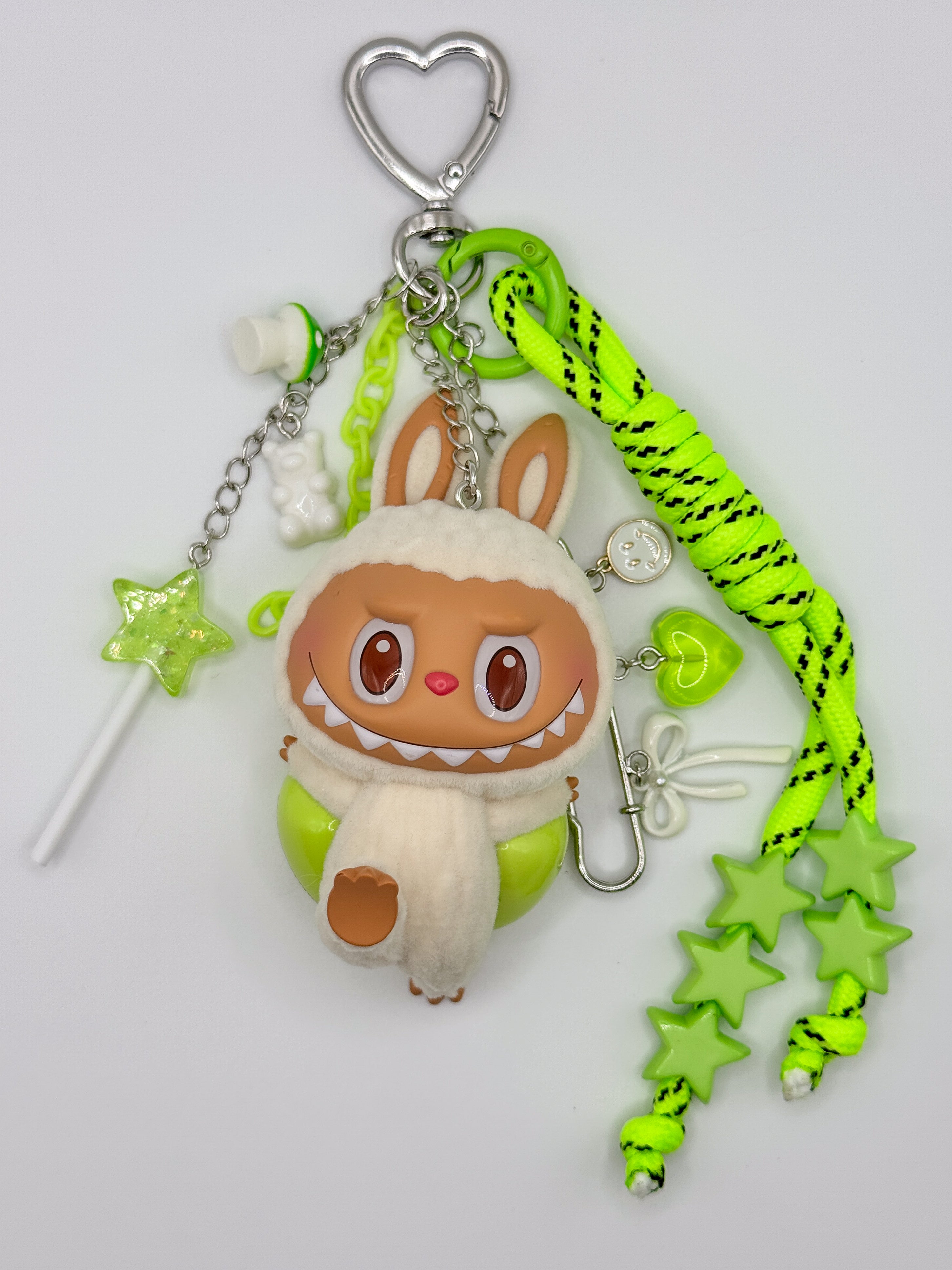 Labubu Lazy Yoga Bag Charms - Lay Down