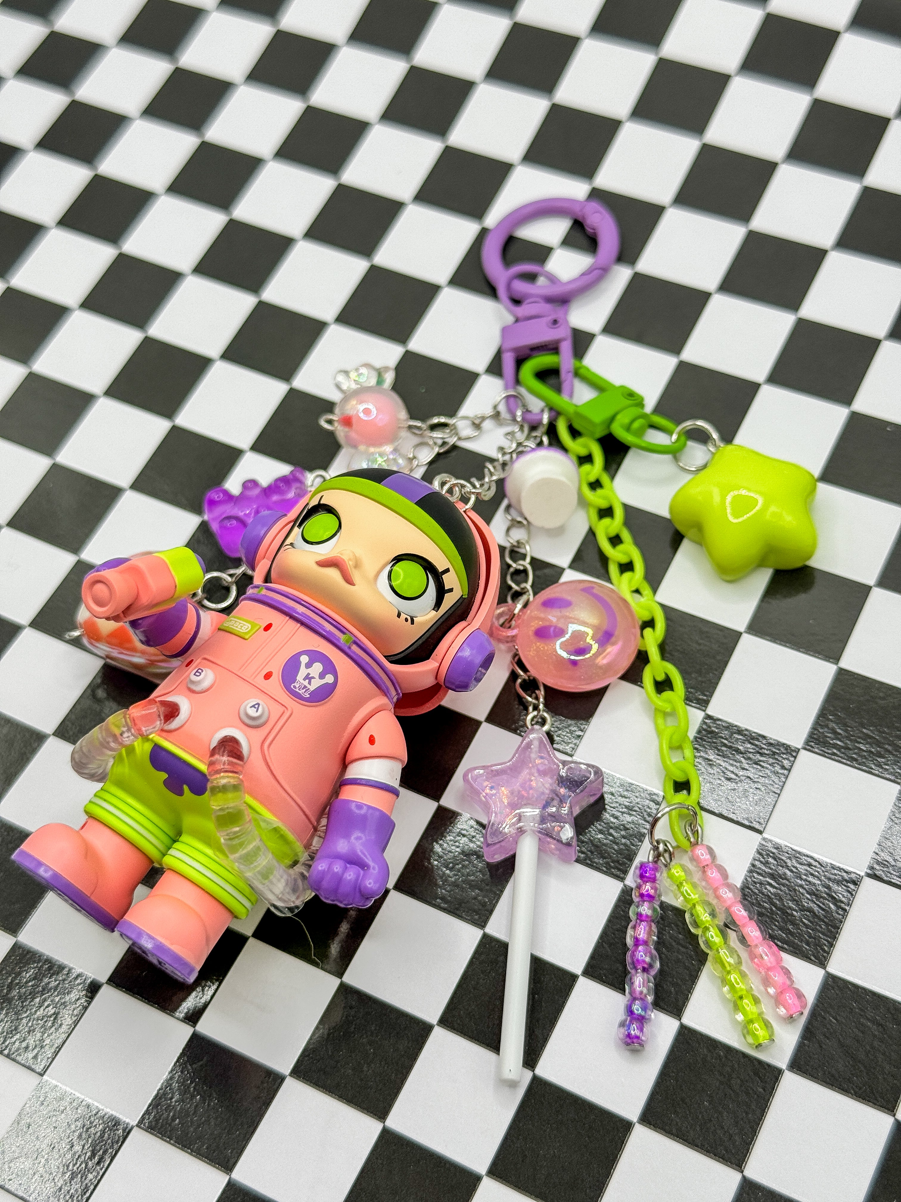 Pop Mart Space Molly Bag Charms - Patrick Star