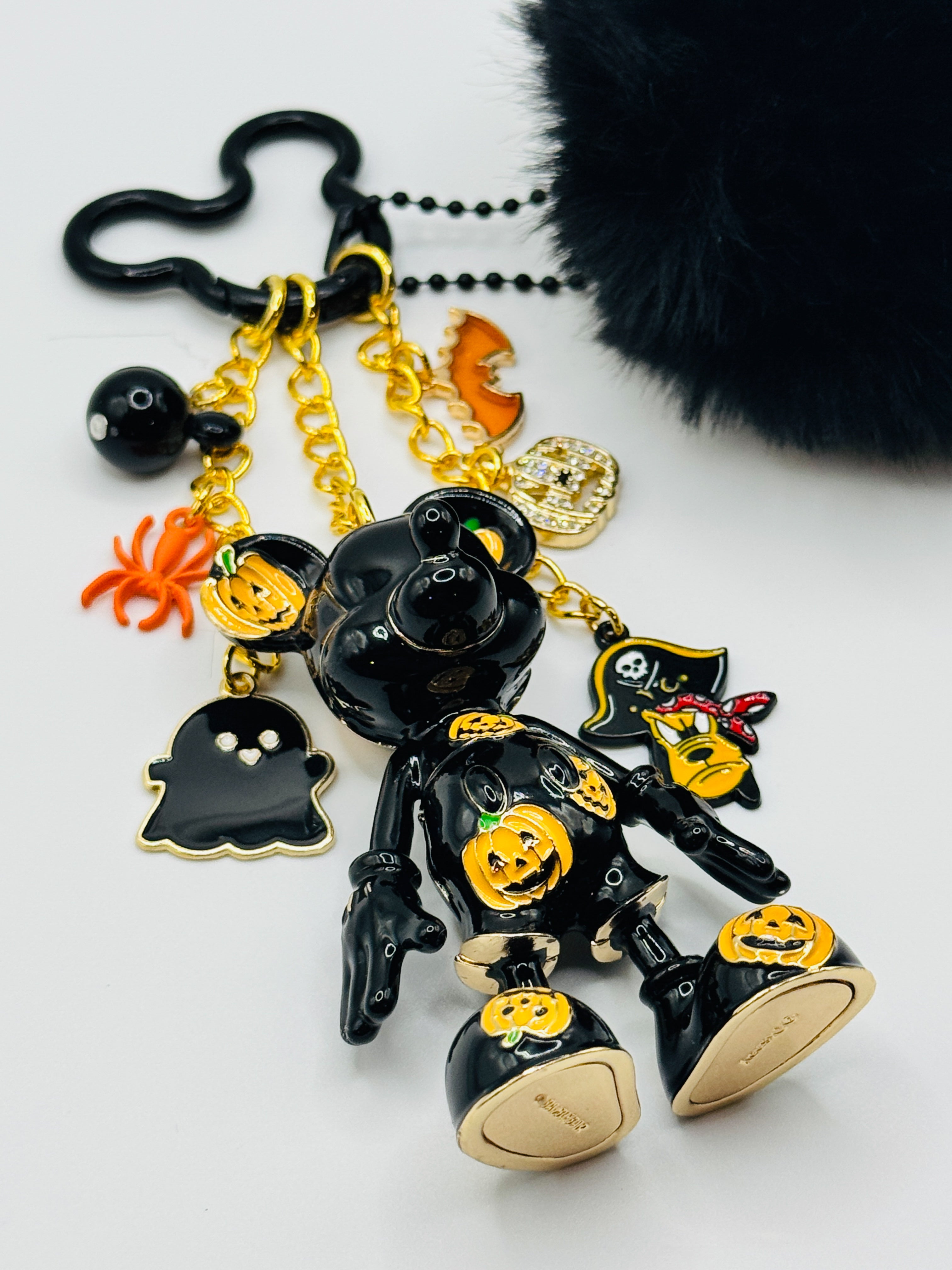 Bauble Bar Disney Halloween Bag Charms - Mickey Mouse Pom