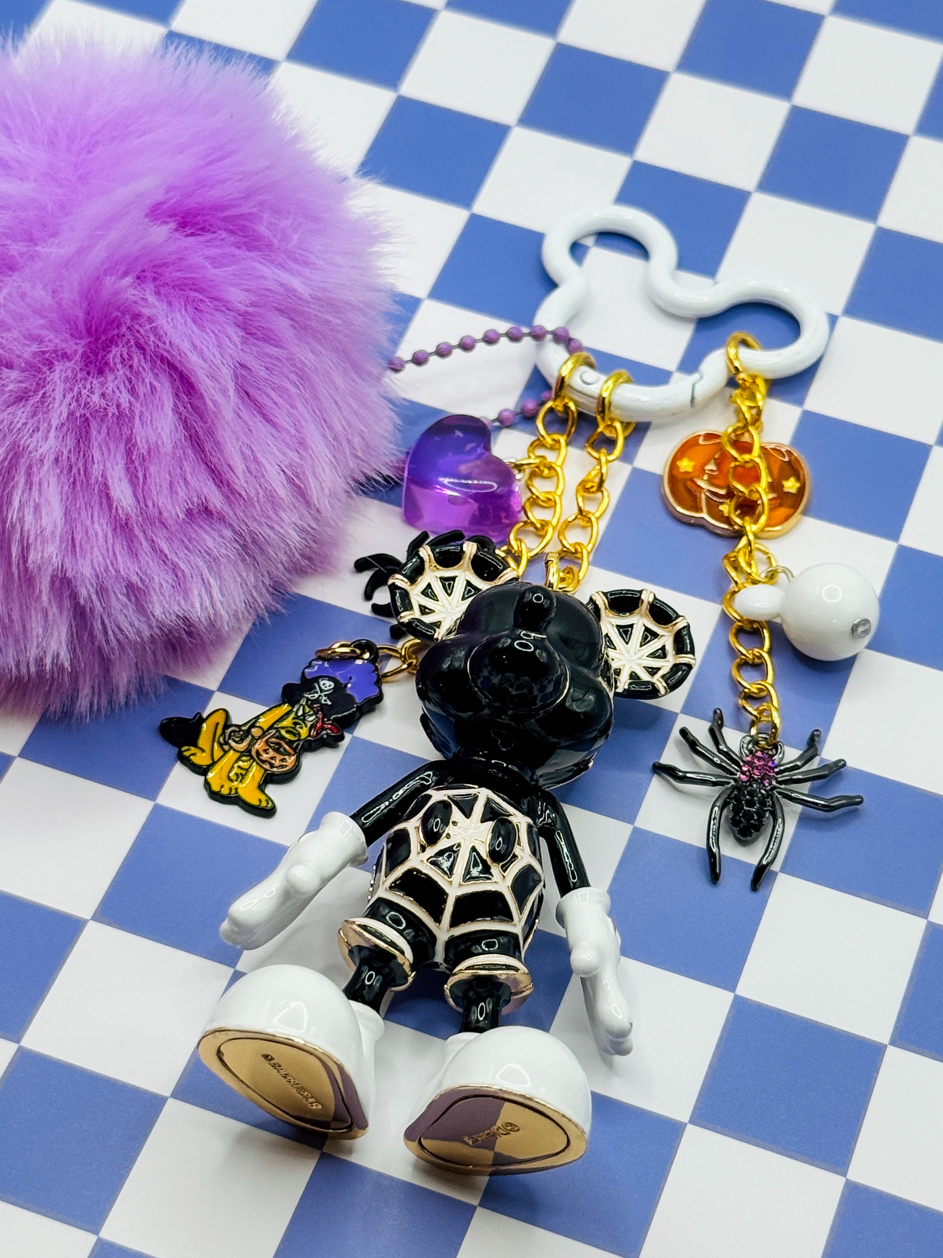 Bauble Bar Disney Halloween Bag Charms - Mickey Mouse Spiders
