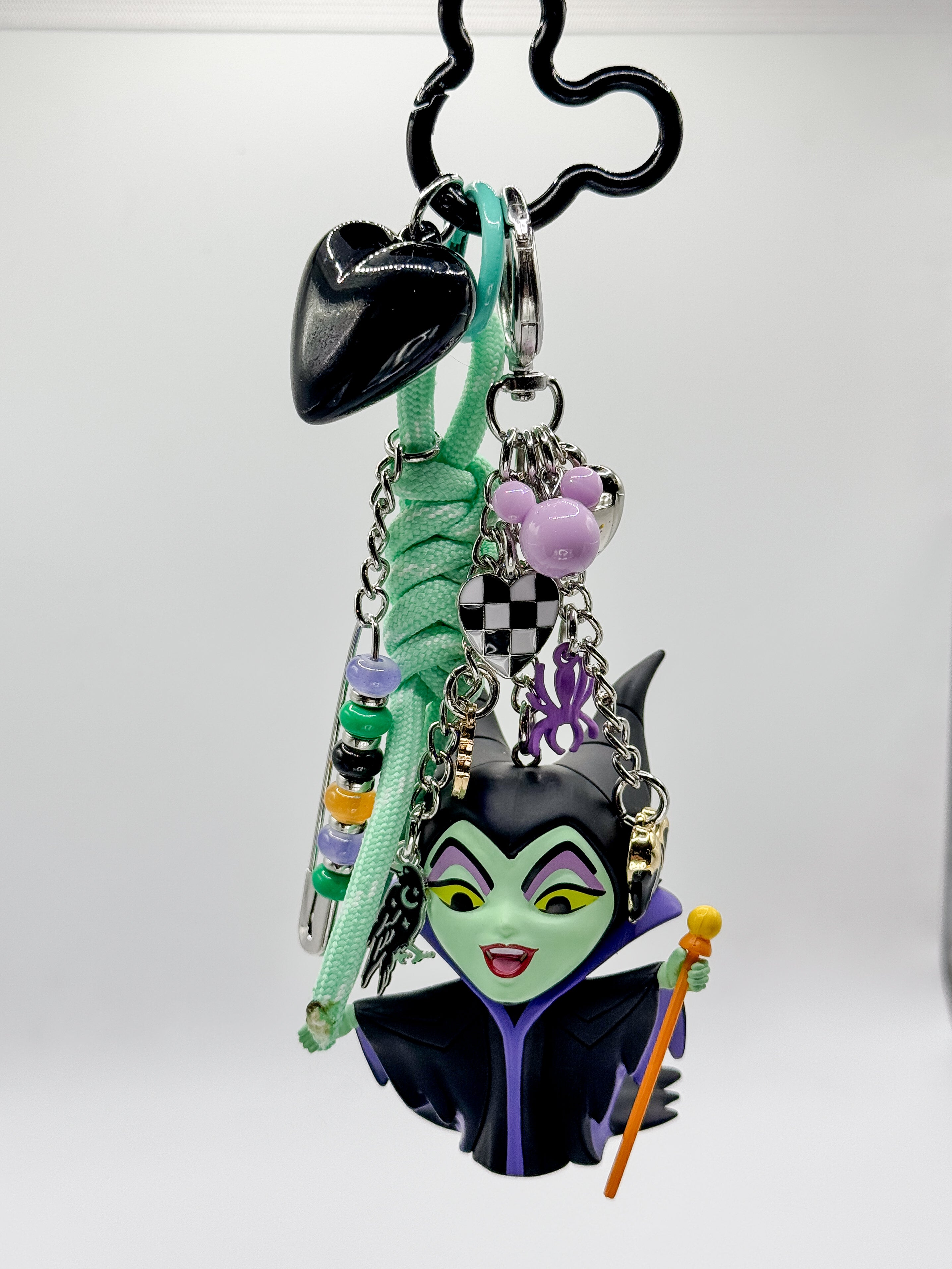 Disney Villains Bag Charms - Maleficent