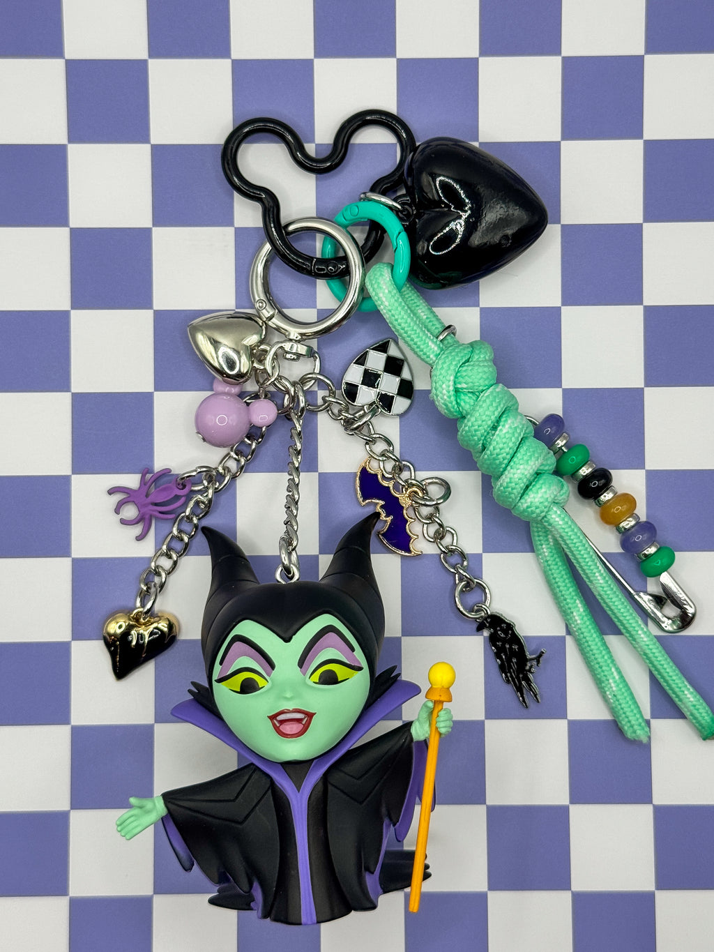 Disney Villains Bag Charms - Maleficent