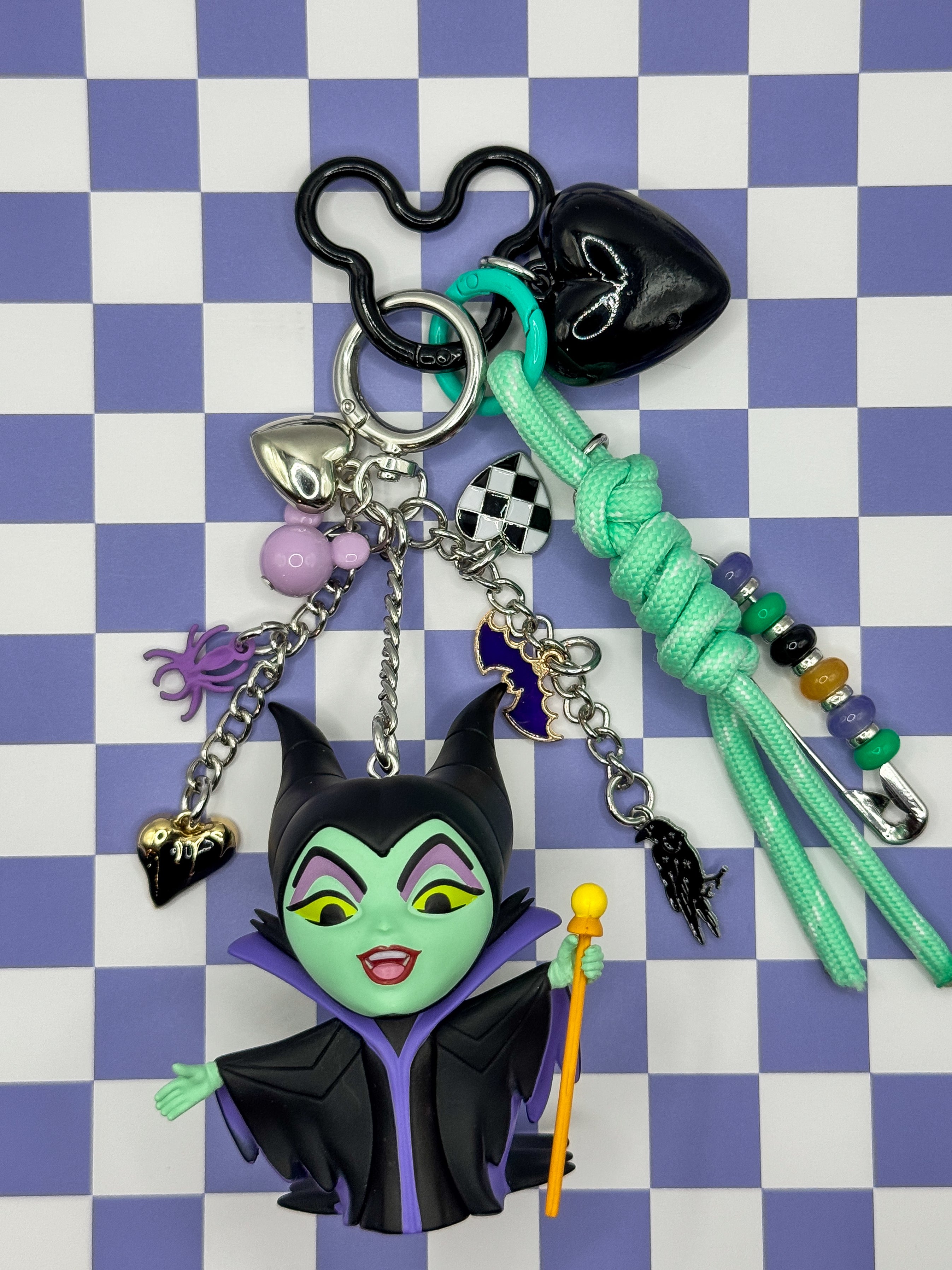 Disney Villains Bag Charms - Maleficent