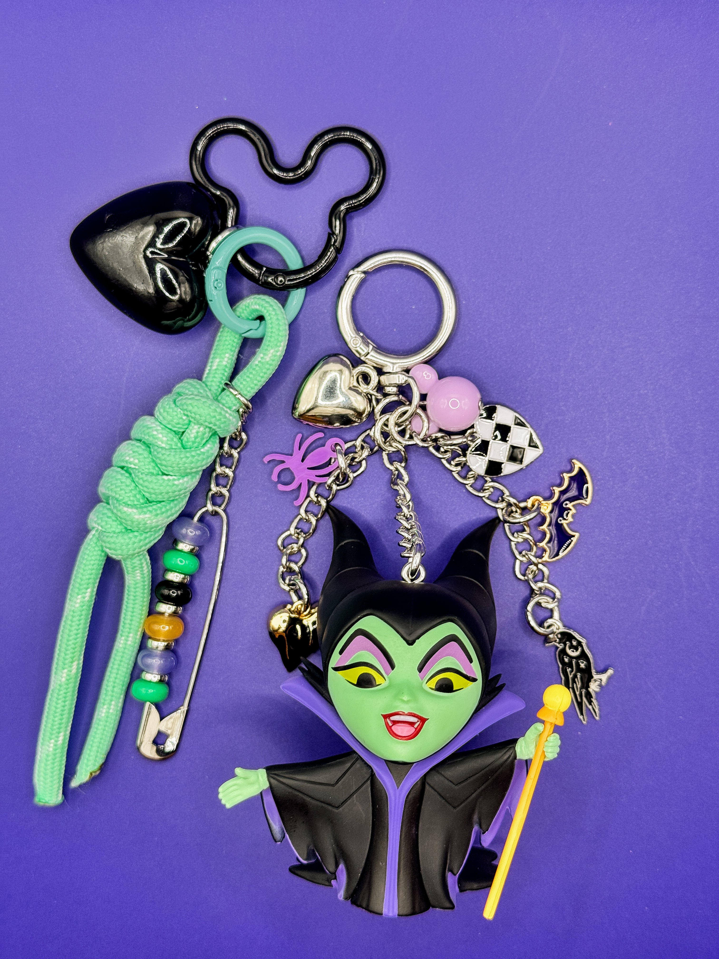 Disney Villains Bag Charms - Maleficent