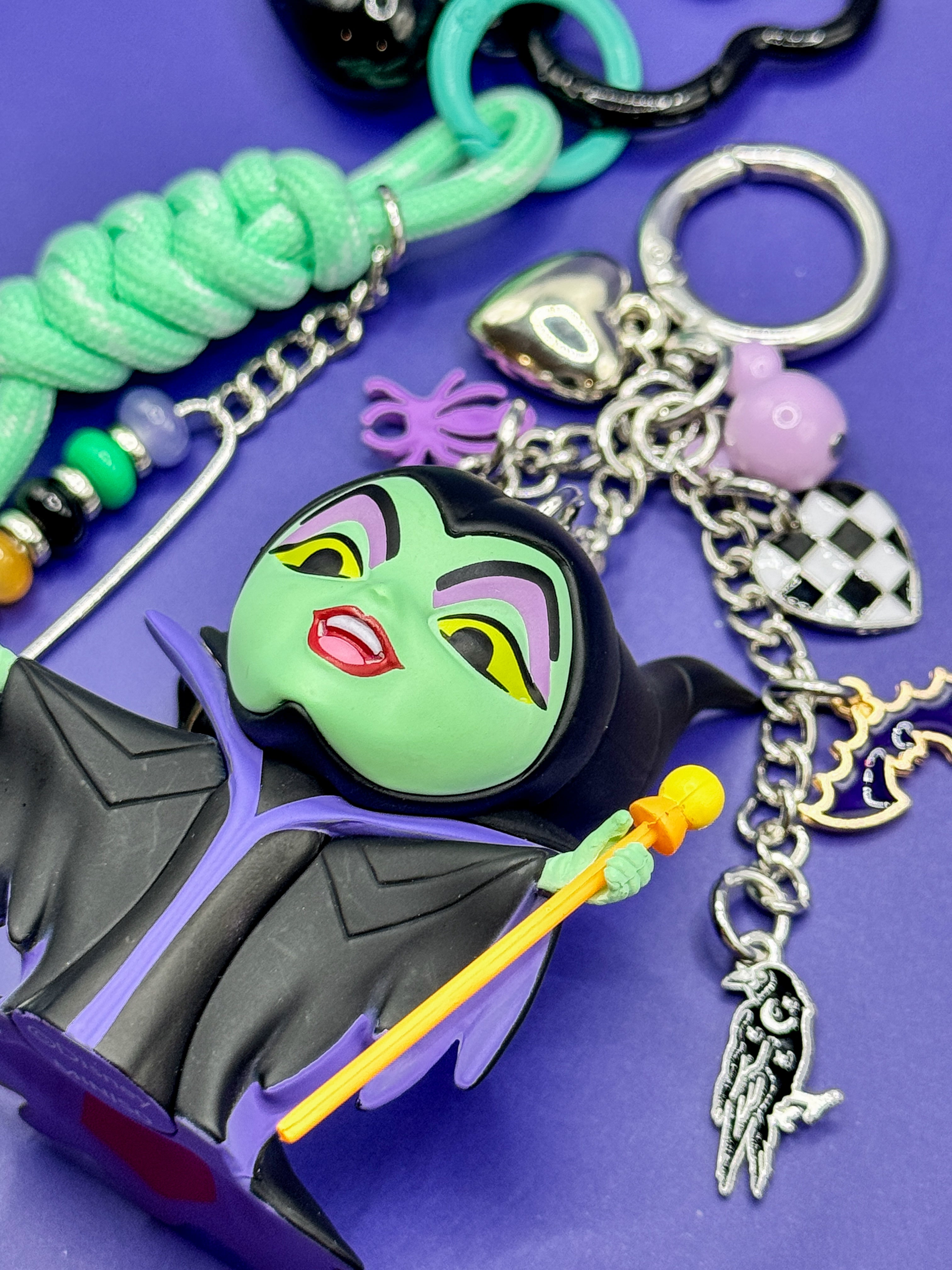 Disney Villains Bag Charms - Maleficent