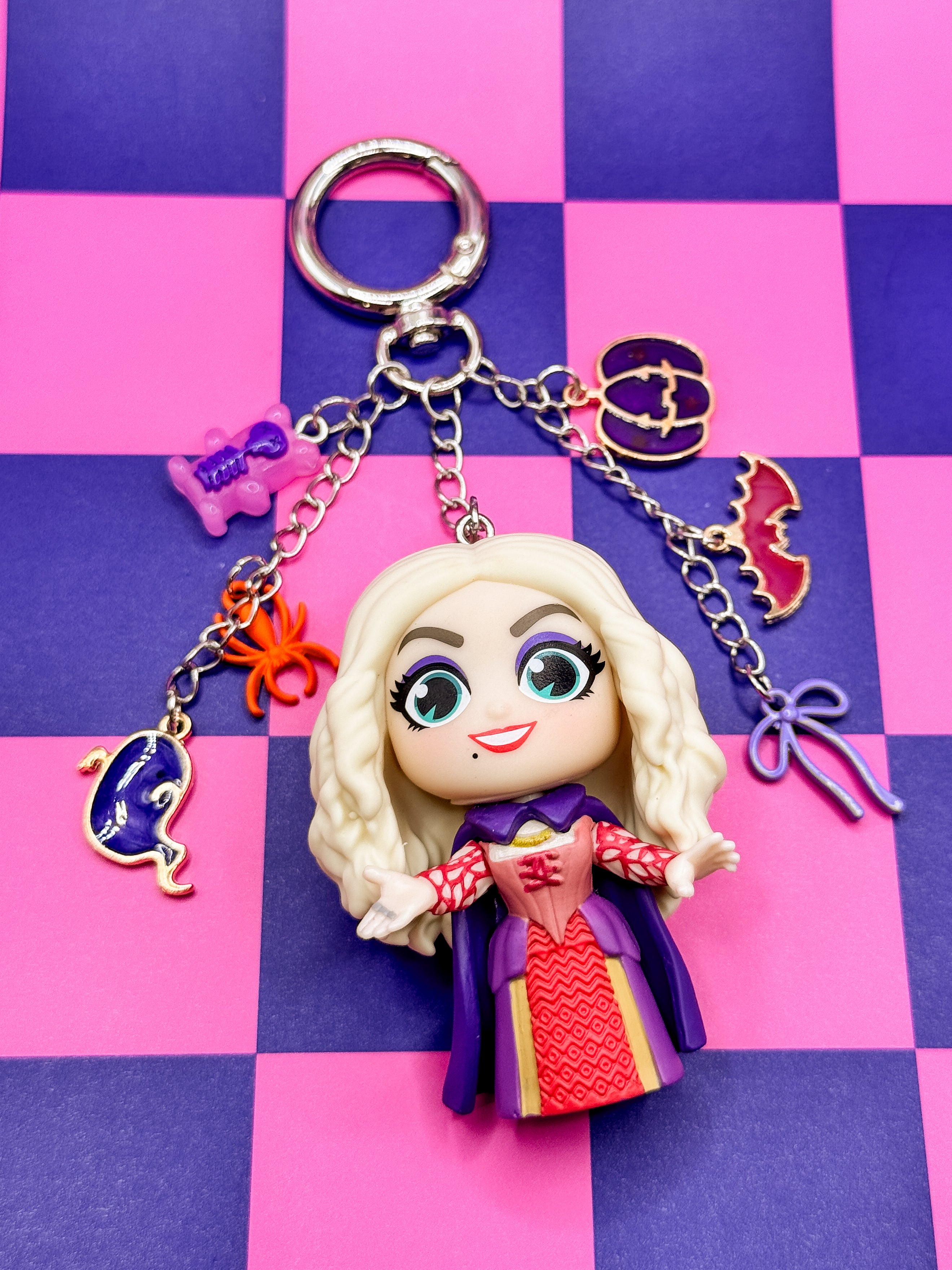 Hocus Pocus Bag Charms - Sarah