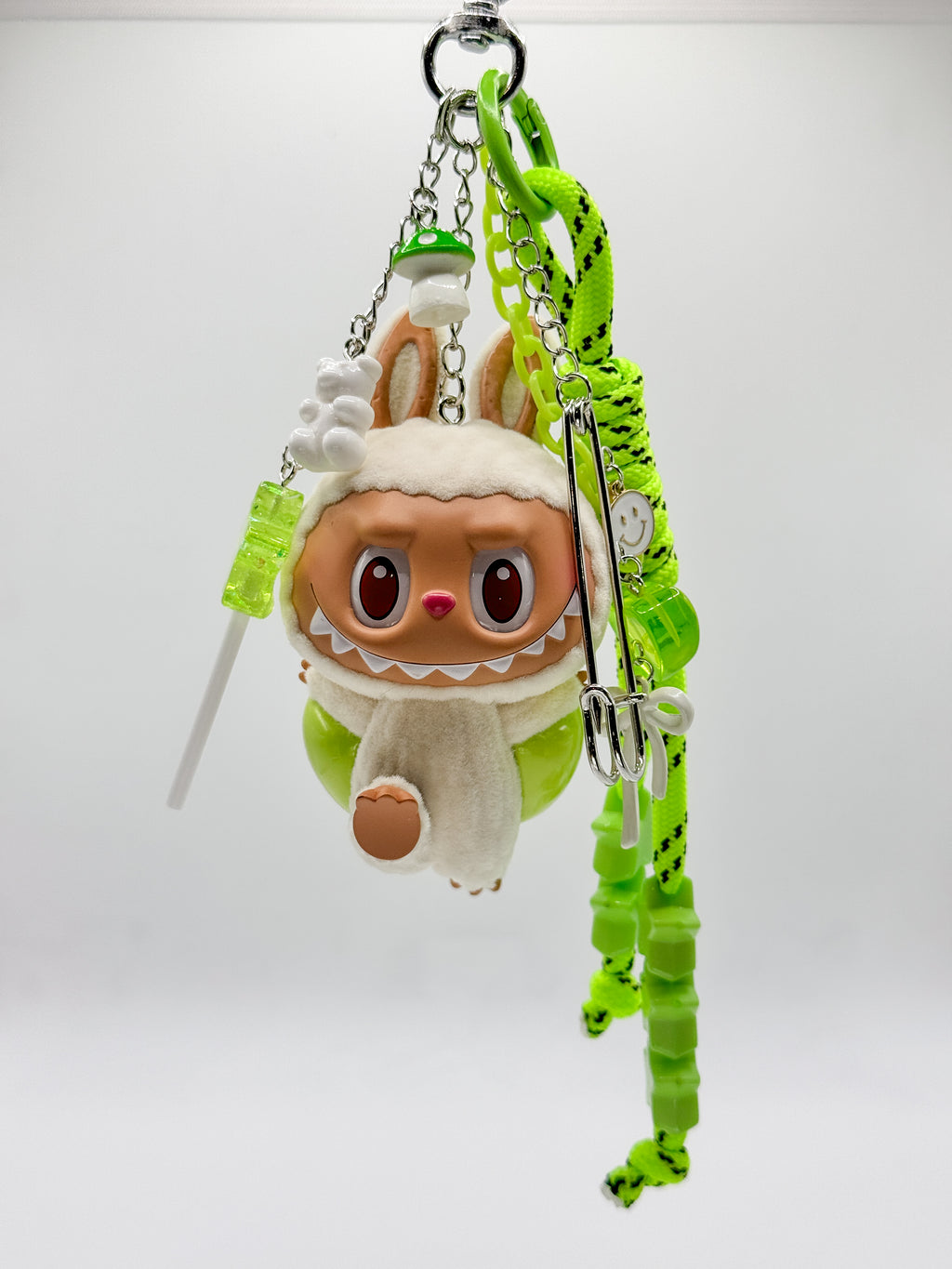 Labubu Lazy Yoga Bag Charms - Lay Down