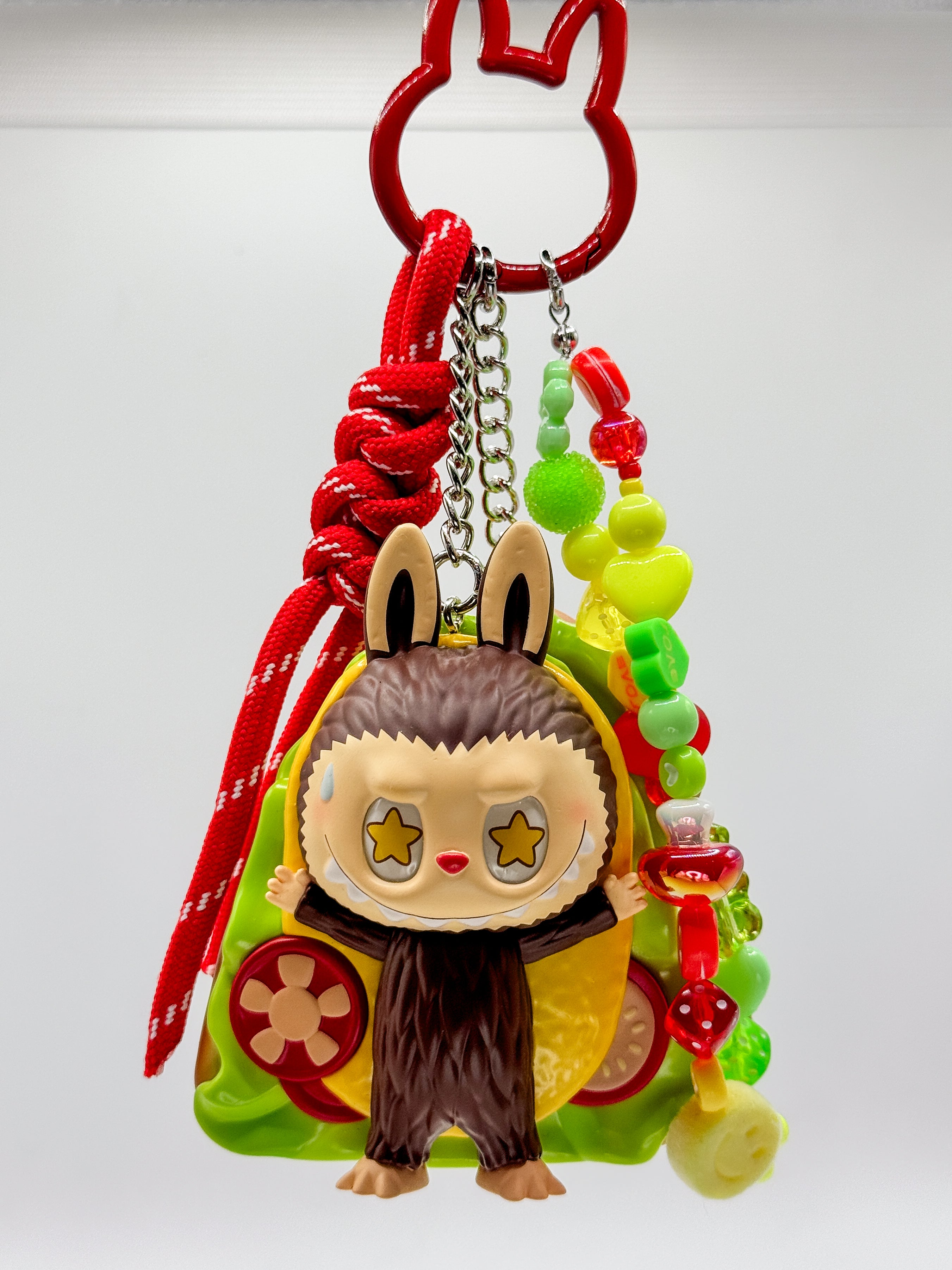 Labubu Wacky Mart Bag Charms - Sandwich