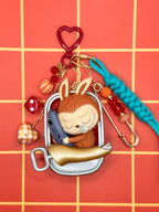 Labubu Wacky Mart Bag Charms - Canned Sardines
