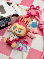 Labubu Wacky Mart Bag Charms - Milk