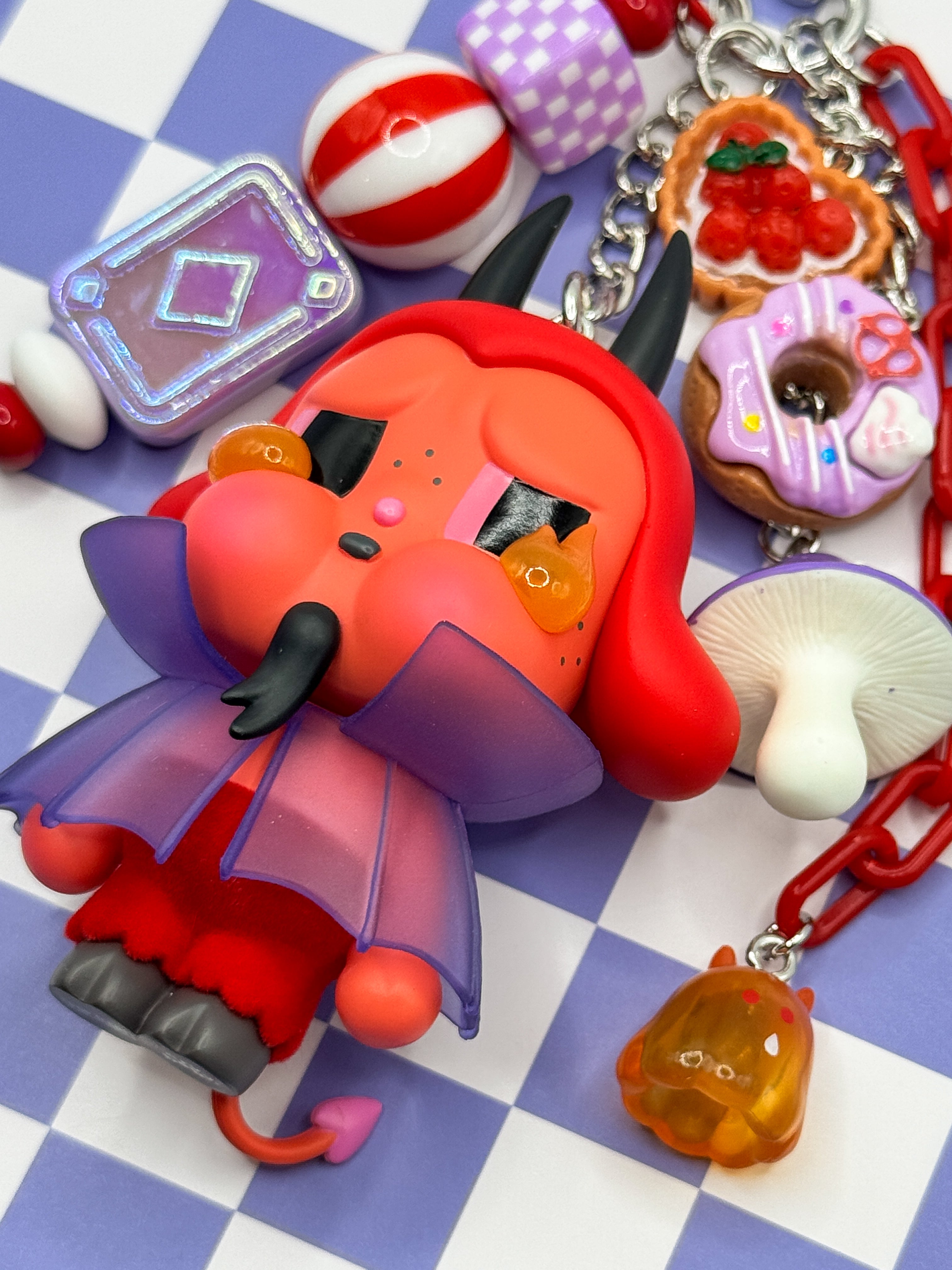 Pop Mart Crybaby Monster’s Tears Bag Charm - Burn Baby Burn