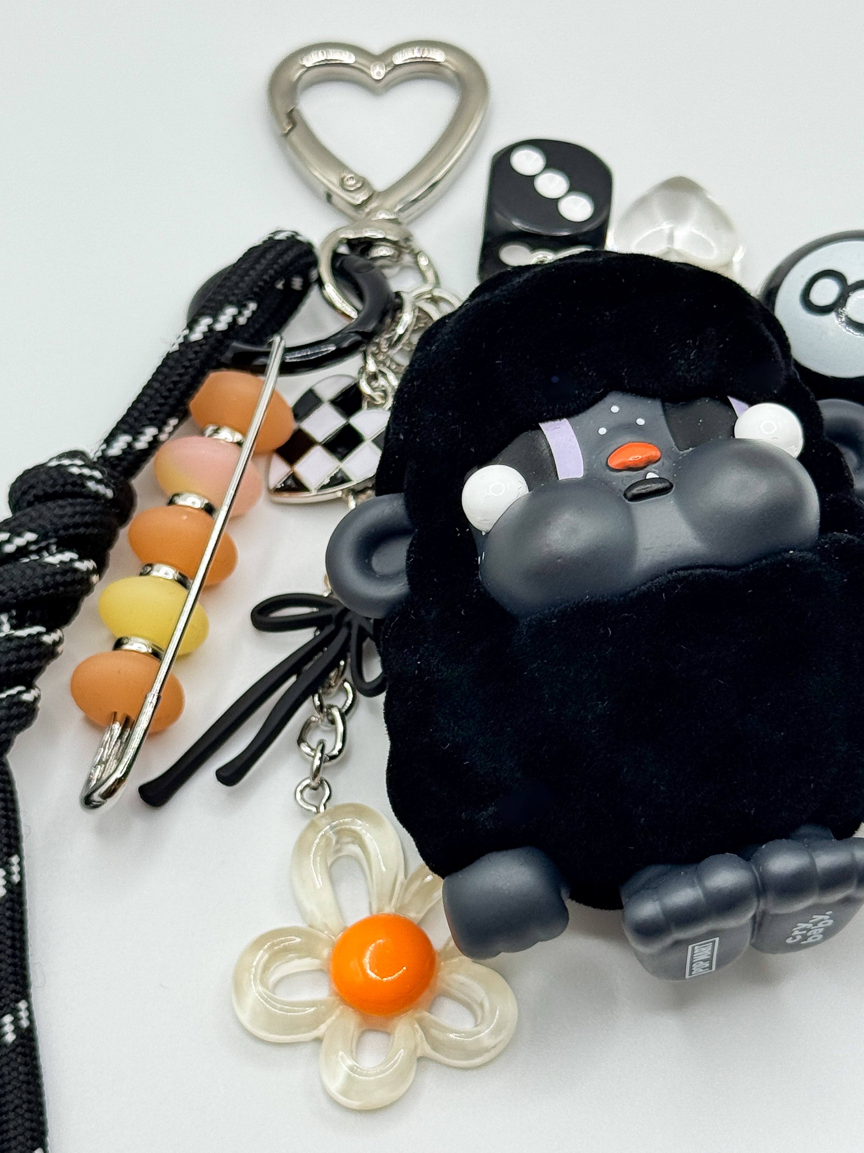 Pop Mart Crybaby Monster’s Tears Bag Charm - Lil' Black Kong