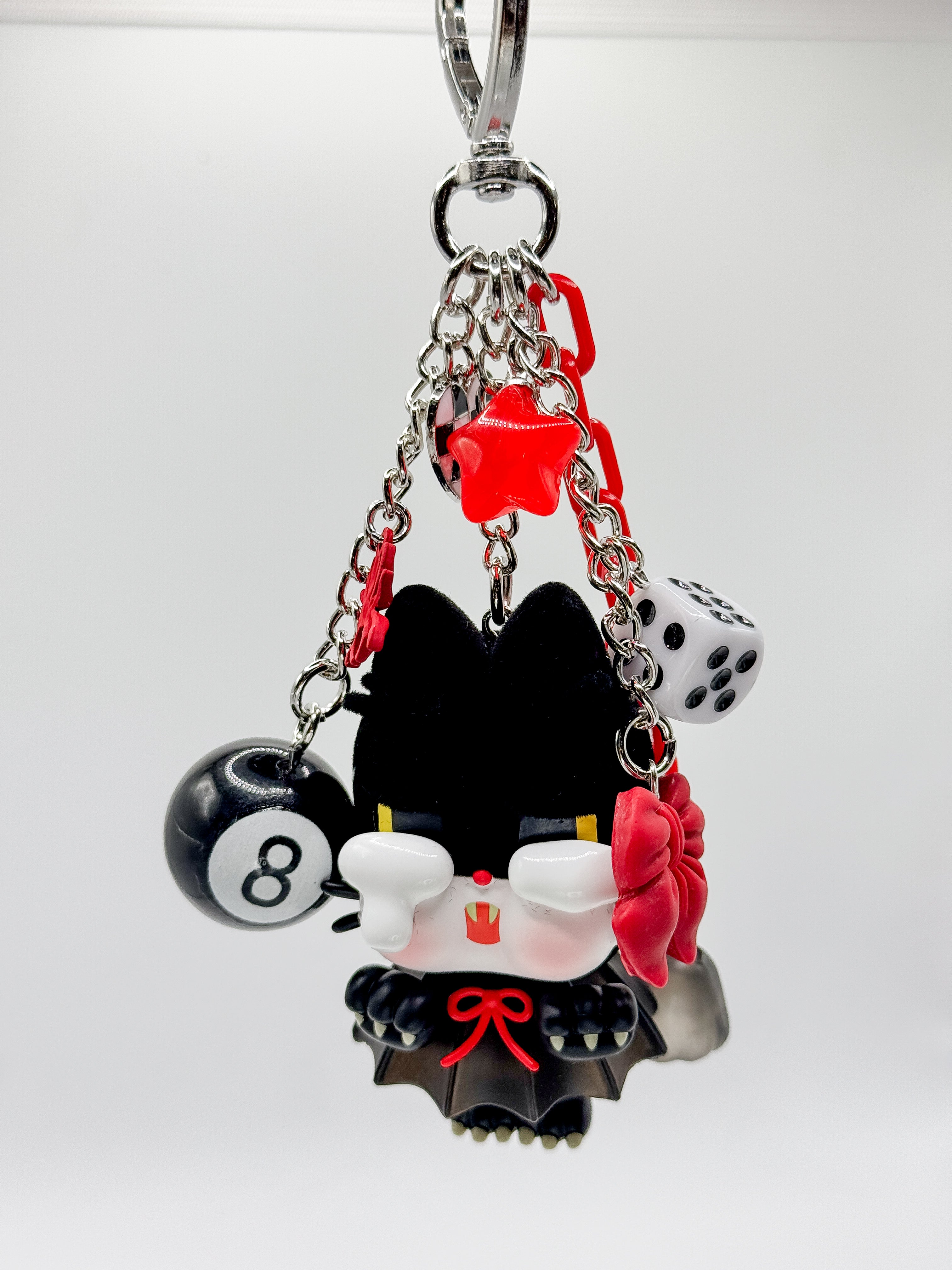 Pop Mart Crybaby Monster’s Tears Bag Charm - Spooky Kitty