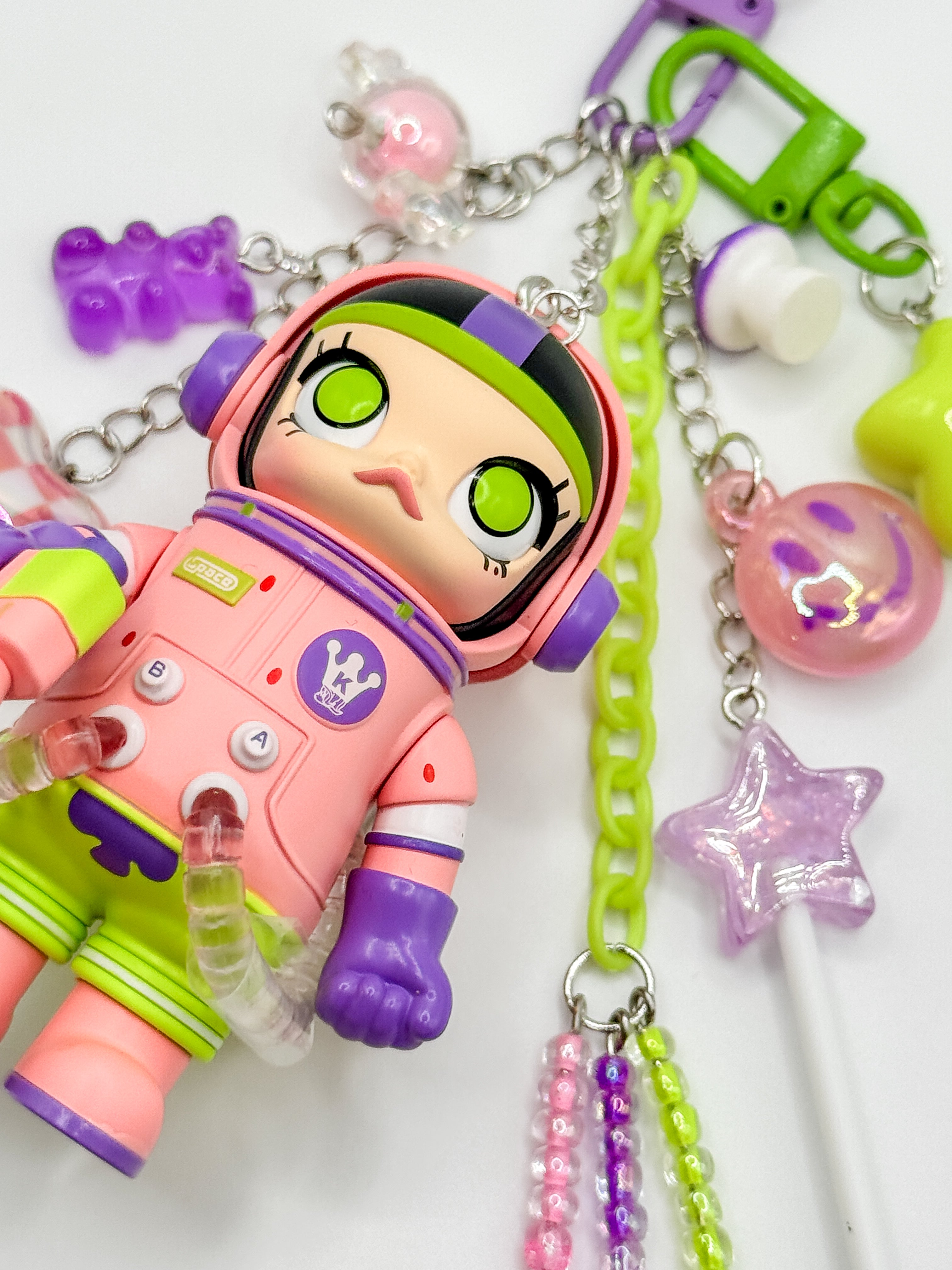 Pop Mart Space Molly Bag Charms - Patrick Star