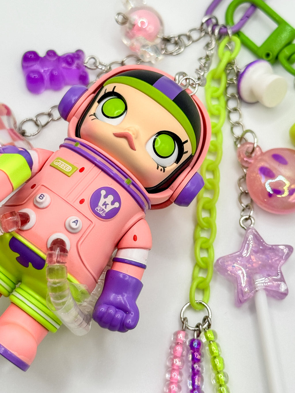 Pop Mart Space Molly Bag Charms - Patrick Star
