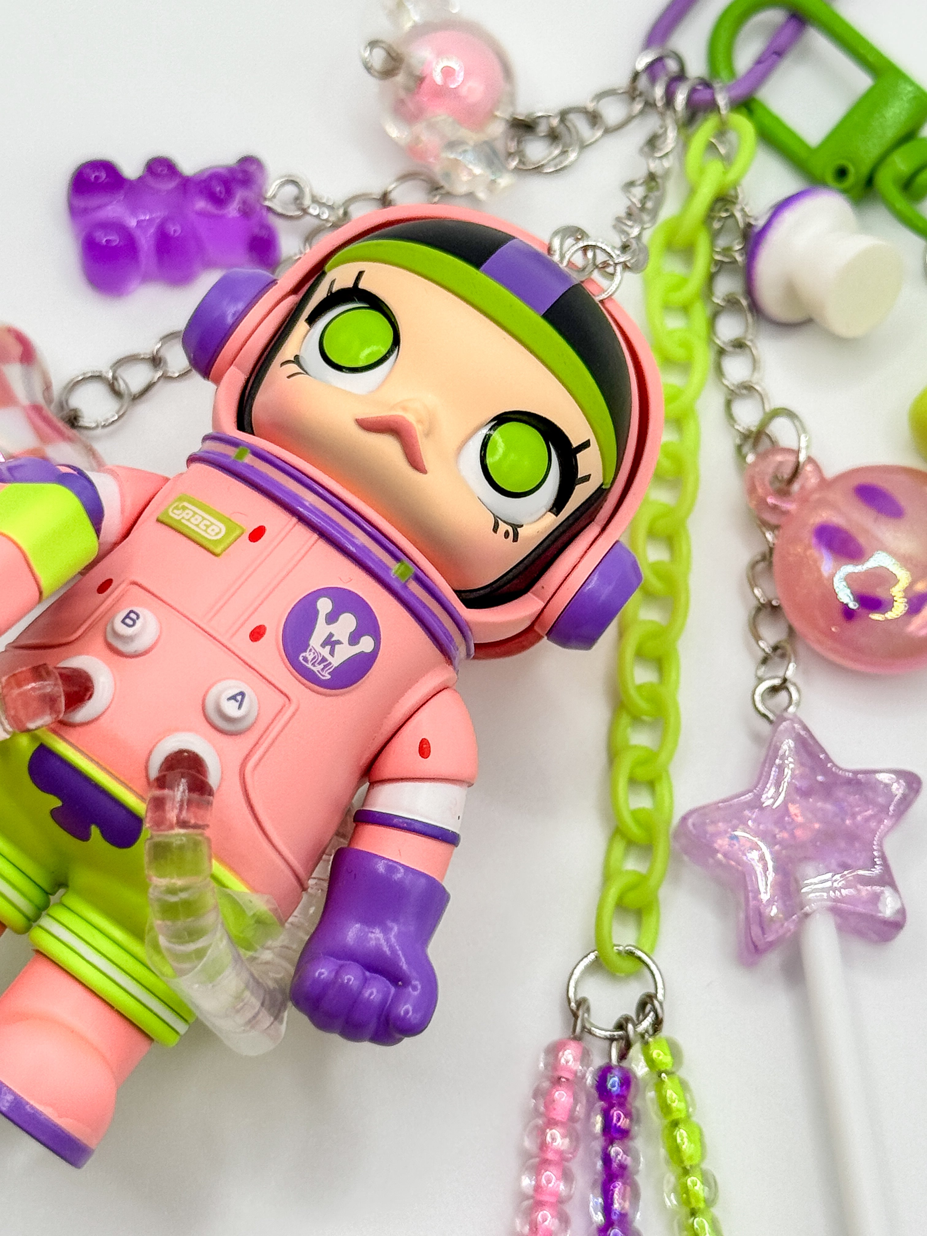 Pop Mart Space Molly Bag Charms - Patrick Star