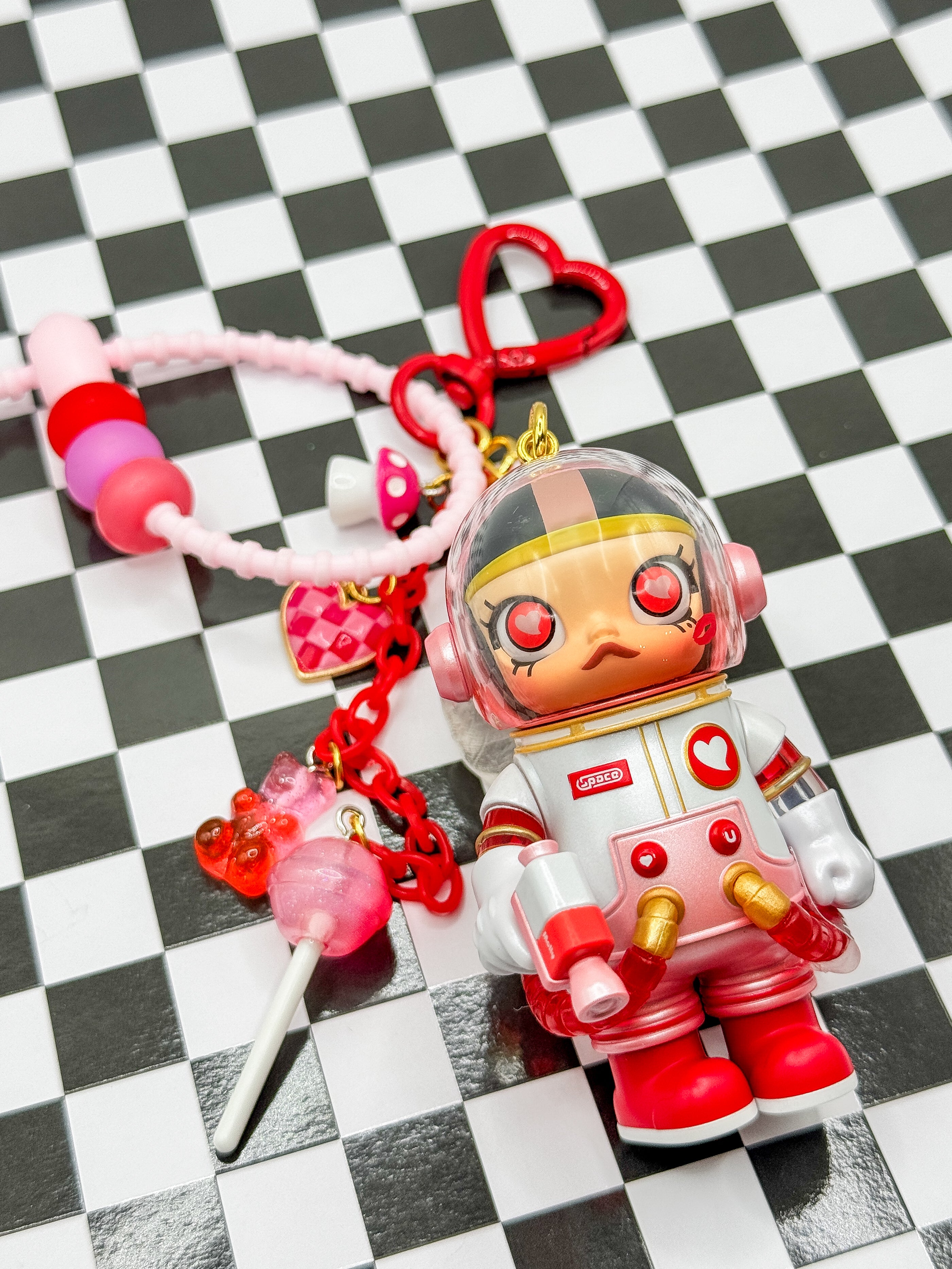 Pop Mart Space Molly Bag Charms - Heartbeat