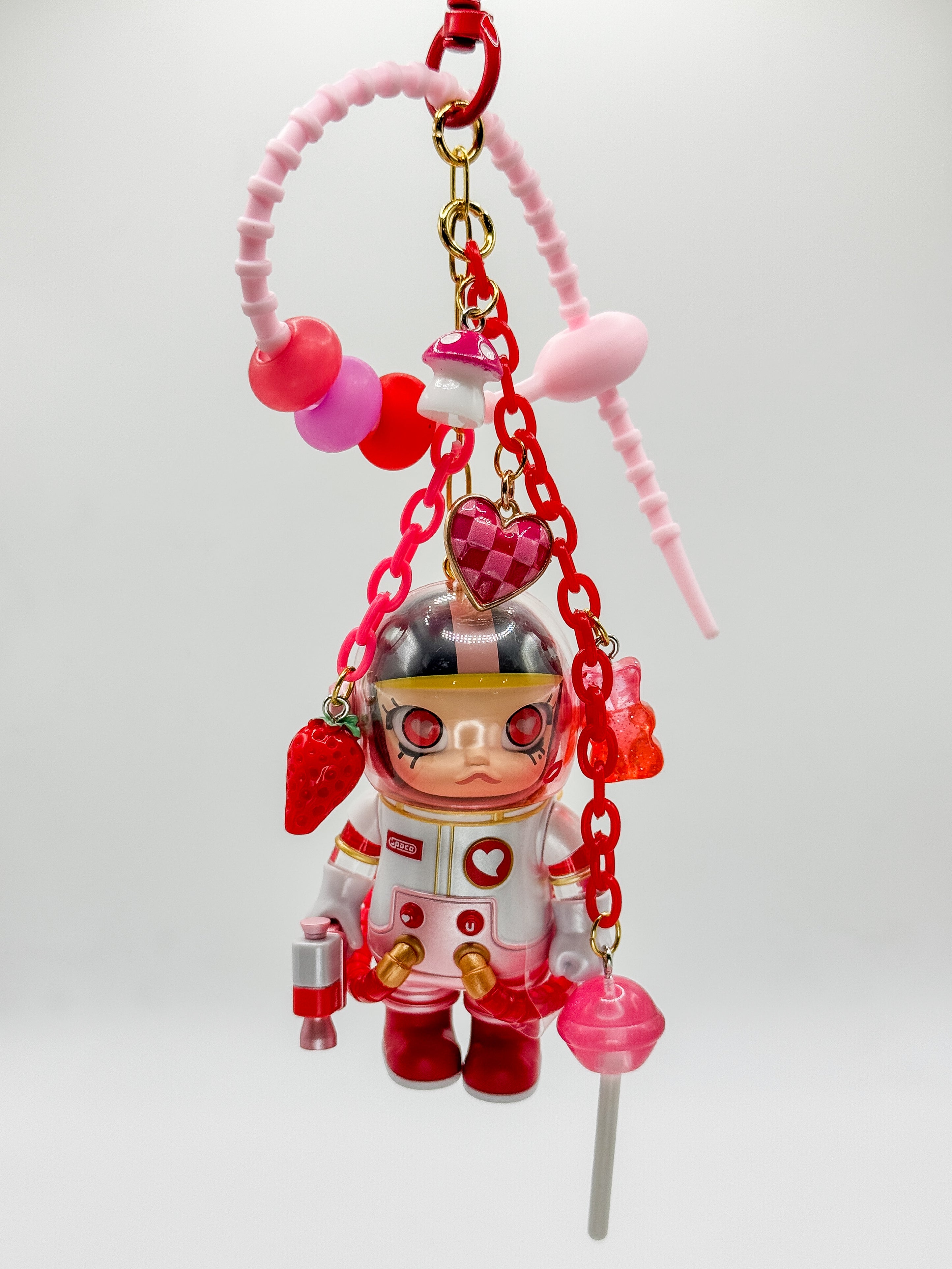 Pop Mart Space Molly Bag Charms - Heartbeat