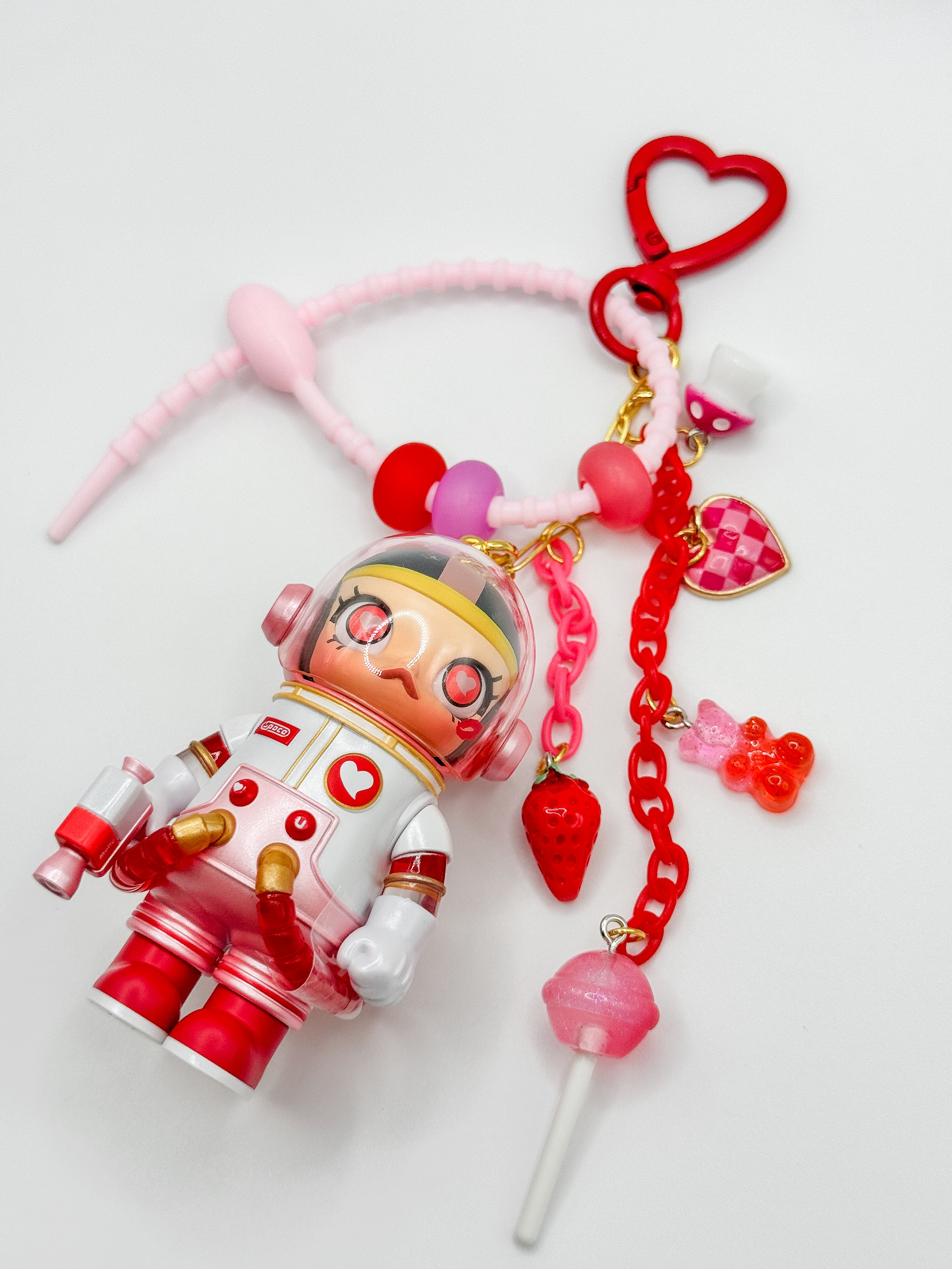 Pop Mart Space Molly Bag Charms - Heartbeat